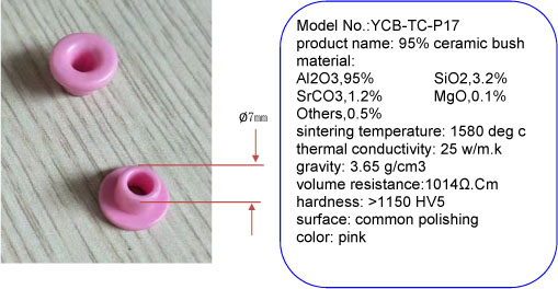 95% ceramic bush